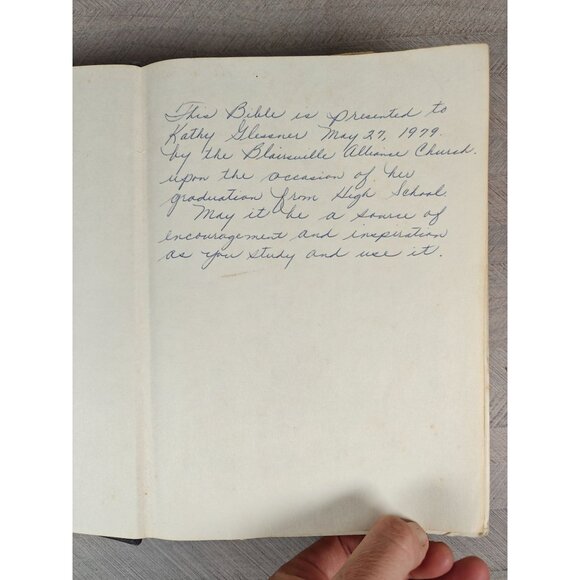 The Thompson Chain-Reference Bible KJV 4th Improved Edition Kirkbride 1953 - Picture 2 of 10